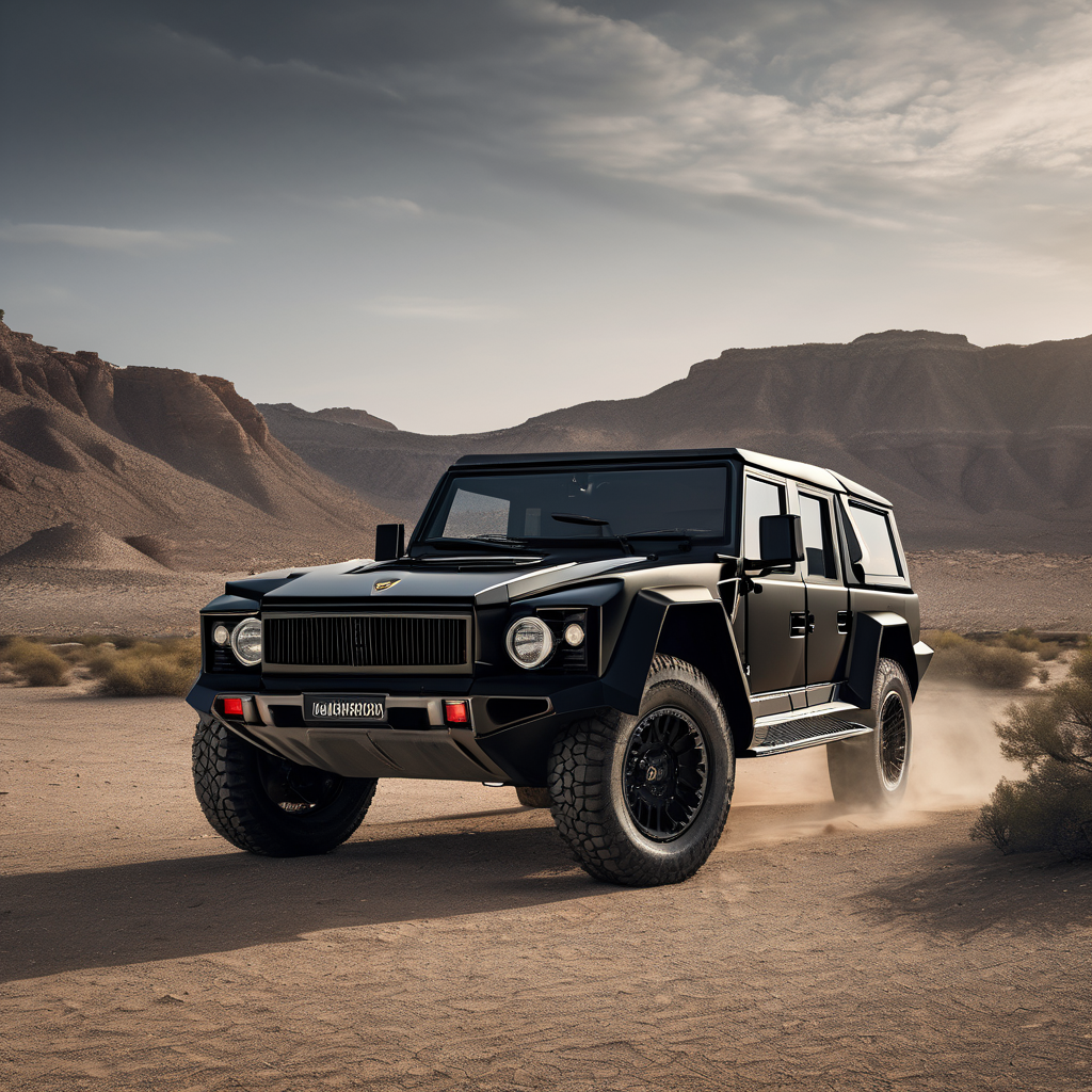 Lamborghini LM002 (1991) — The Birth of the High-Performance SUV
