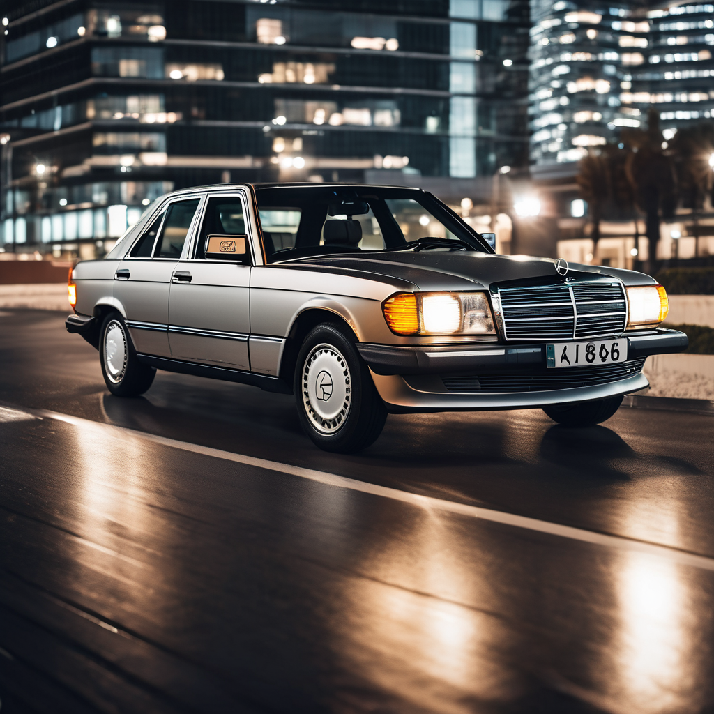 Mercedes-Benz (1986) — Mercedes-Benz Introduces ABS to Standard Models