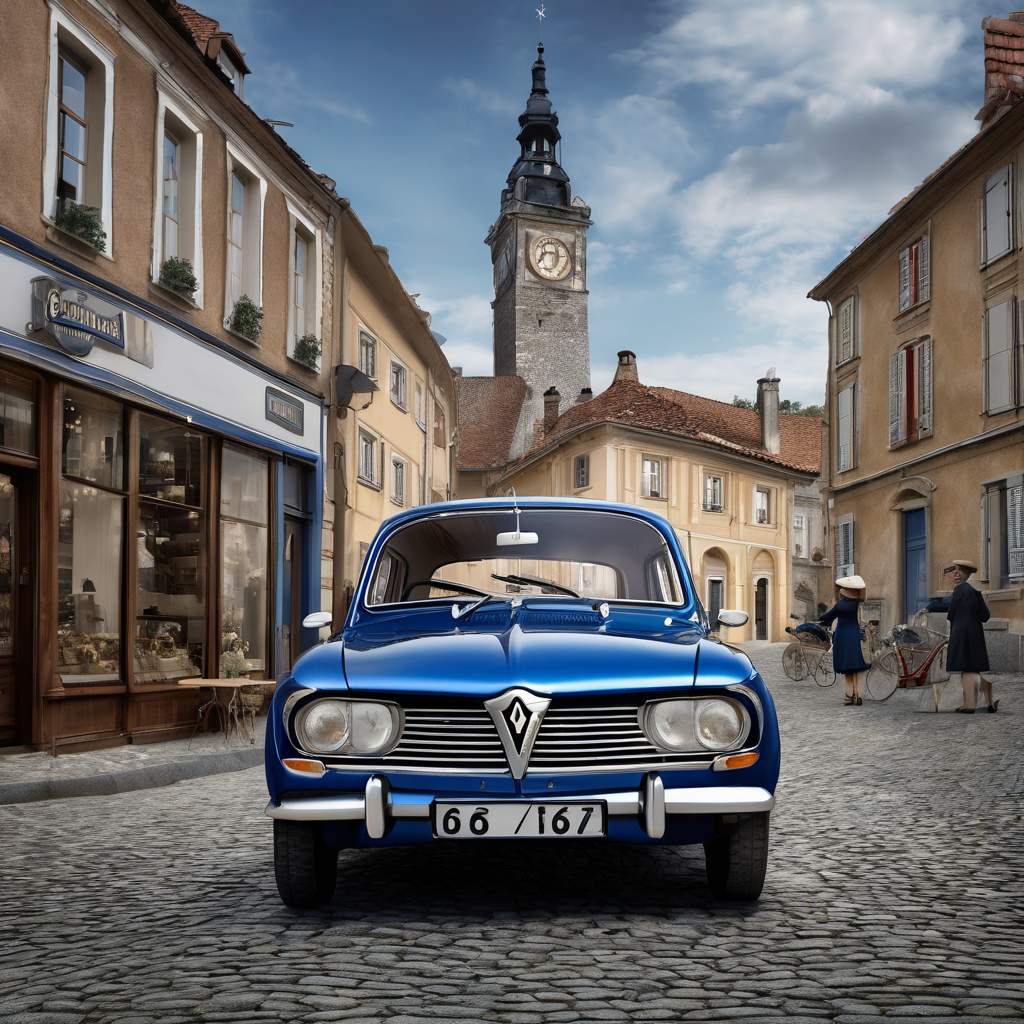 Renault R16 (1966) — Renault's Safety Breakthrough with the R16