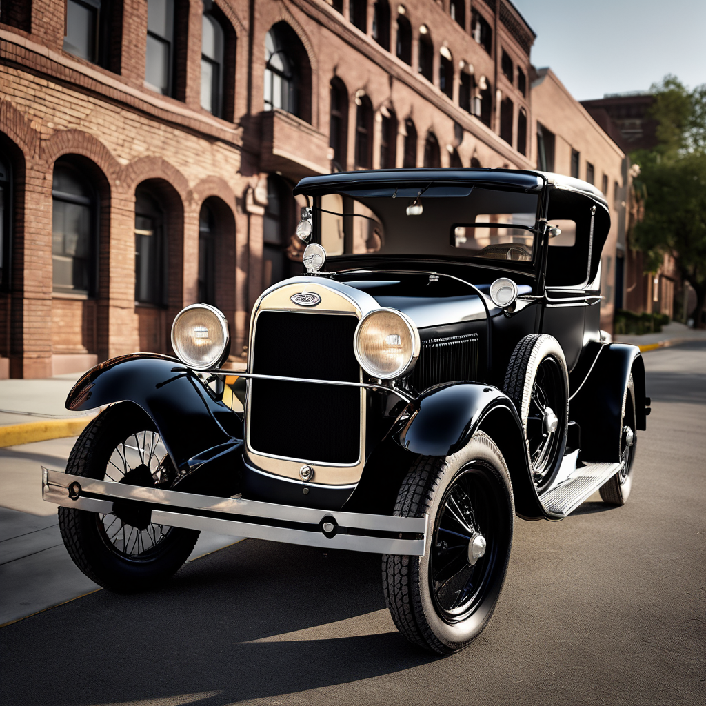 Ford Model A (1925) — First All-Steel Car Body Revolutionizes Production