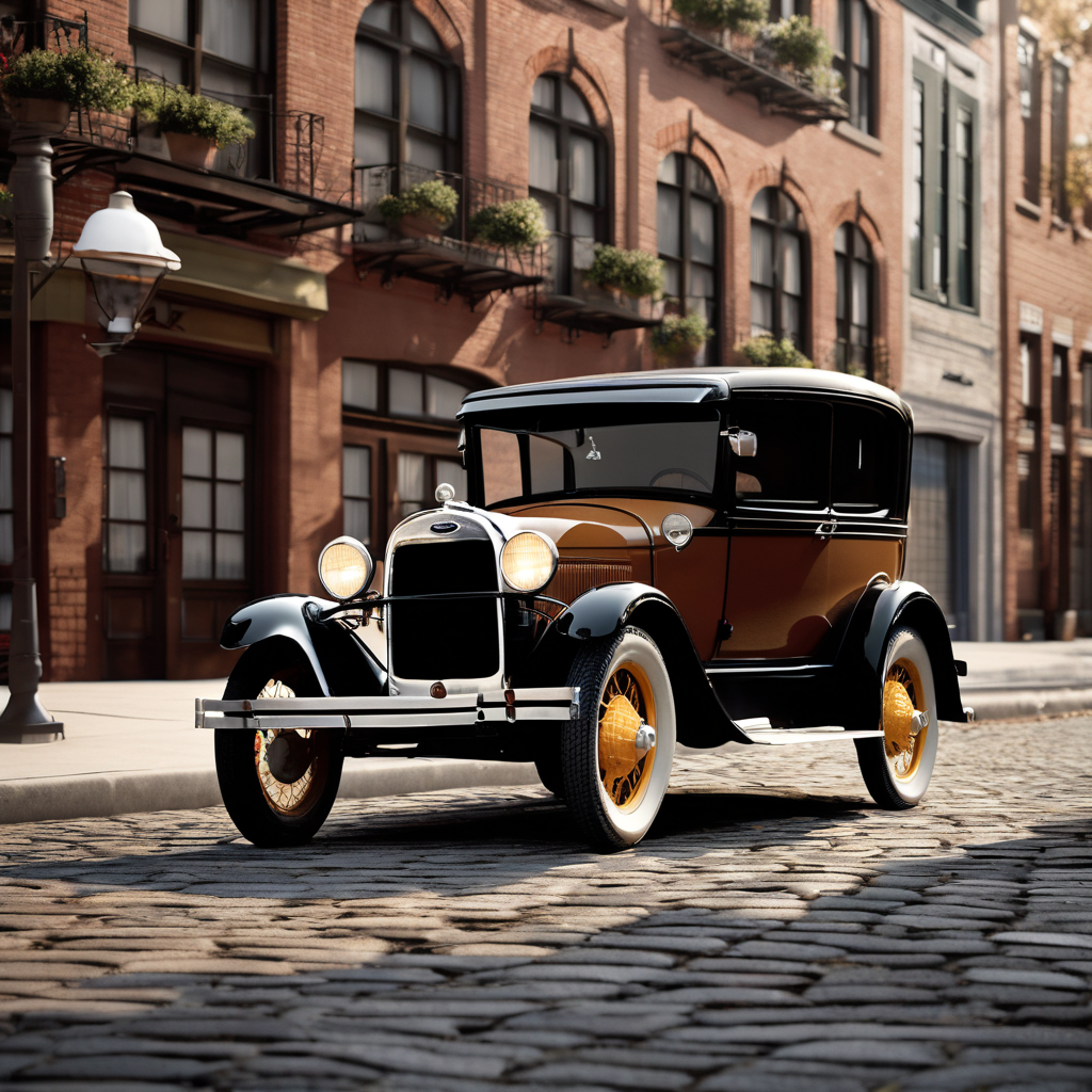 Ford Model A (1927) — The Birth of a Revolution: Ford's Model A