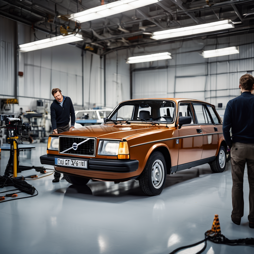 Volvo 240 (1981) — Volvo Introduces First Car with Side Impact Airbags