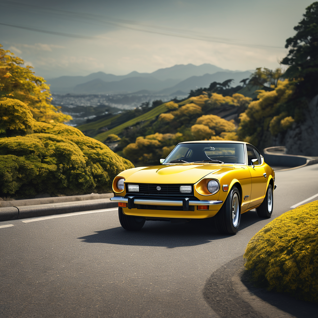 Datsun 240Z (1967) — Japanese Innovation: First Production of the Datsun 240Z