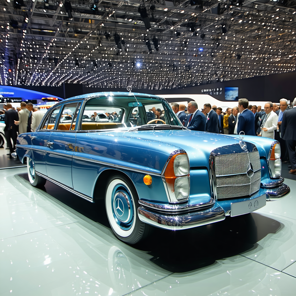 Mercedes-Benz F 100 (1966) — Hydrogen's First Race: The Mercedes-Benz F 100
