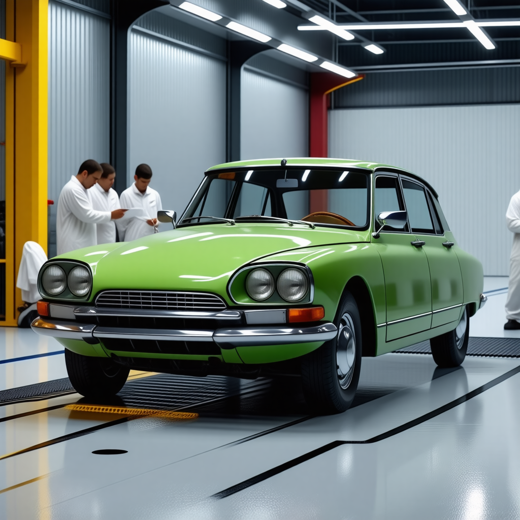 Citroën DS (1975) — Citroën DS Embraces Safety Innovations