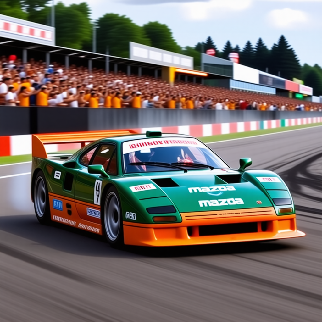 Mazda 787B (1991) — RX-7 Takes Victory: Racing into the Spotlight